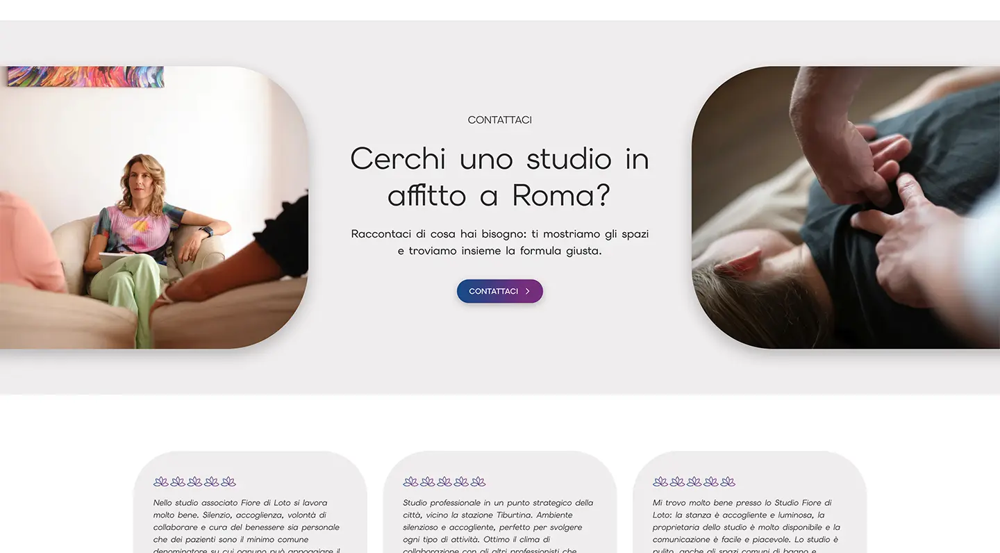 Sito web e servizio fotografico per studio di psicologia 10 sviluppo sito web settore psicologia
